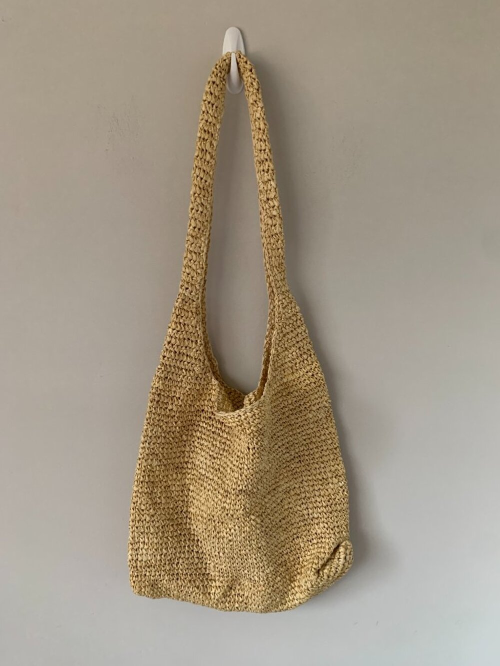 JCrew Raffia sack bag - Picture 3 of 4